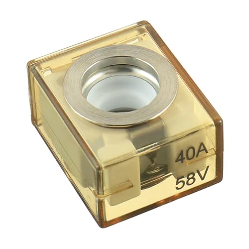 Terminal Fuse 40A Marine Rated Battery Fuse 58V DC Max IP66 Waterproof - style: 40A