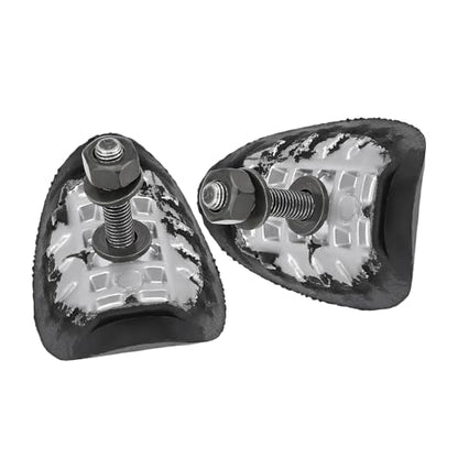 KVAEY Motorcycle Wheel Rim Lock, 1.6" Tire Clamp Wheel Lock with Molded Rubber Stoppers Prevent Inner Tube Wear, Motorcycle Rim Lock Replacement for Motocross Dual Sport Dirt Bike (1.85", 2PCS) - size: 2 Pieces, style: 1.85"