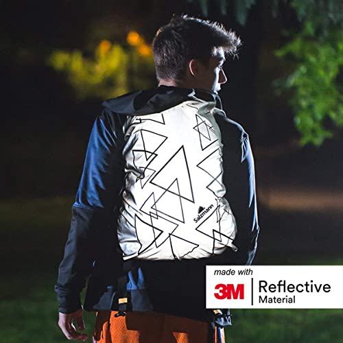 Salzmann Reflective Backpack Cover | Waterproof Hi-Vis | Silver | Made with 3M Scotchlite | High Visibility, Weatherproof Cover | For Cycling & Outdoor Activities - size: Silver Triangle (XL)