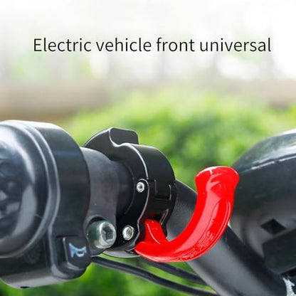 Aluminum Motorcycle Handlebars Hook Luggages Hanger Hook Motorcycle Helmets Hook Bikes Hangings Bag Hook - color: Red