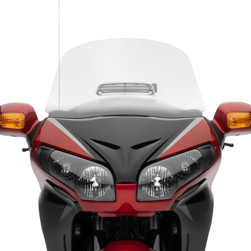 Green-L Clear Windshield with Air Vent Fit for Honda Goldwing 1800 2001-2017 GL1800 Protector Windscreen - color: Style A