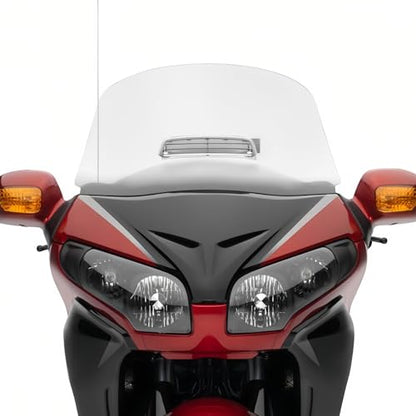 Green-L Clear Windshield with Air Vent Fit for Honda Goldwing 1800 2001-2017 GL1800 Protector Windscreen - color: Style A