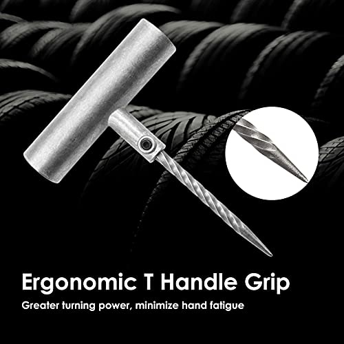Heavy Duty Tire Repair Kit, 39 Pcs Tire Plug Kit for Car, Motorcycle, Truck, Tractor, Trailer, RV, ATV, ARB, SUV