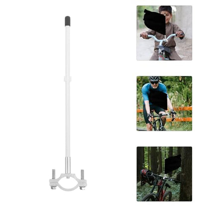 Riding Flag Pole for Motorcycles Stainless Steel Mount for Enhanced Visibility Safety Attention-Grabbing Design for Outdoor Adventures