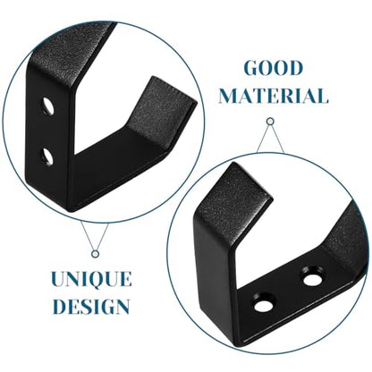 iplusmile Wall Mounted Rack Motorcycle Rack Holder, Wall Hanger Jacket Bag Display Stand Wall Mount Hooks for Bike Coats Caps Cowboy Football Hat Rack