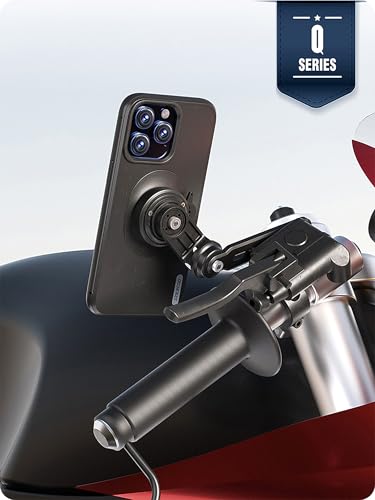 sincetop Motorcycle Brake Reservoir Mount - Series Q [ Quad ] - Brake Pump Cover Scooter/Moto Phone Holder, Quick Release Aluminum Moto Motobike Tank Cell Phone Base Stand - size: SE - Standard, style: [SE] Brake Reservoir Mount - Series Q