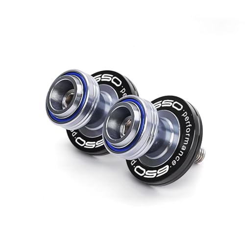 Motorcycle CNC M8 Rear Slider Stand Screw Swingarm Spools accessories, For Z900 Z900RS Z800 Z650 Z650RS 2023 2024 (Blue-650) - color: Blue-650