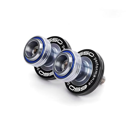 Motorcycle CNC M8 Rear Slider Stand Screw Swingarm Spools accessories, For Z900 Z900RS Z800 Z650 Z650RS 2023 2024 (Blue-650) - color: Blue-650