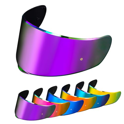 PSLER Sedici Strada 2 Visor - Sedici Strada 2 and Strada 3 Face Shield Motorcycle Helmet visor Accessories Replacement for LS2 FT2 VECTOR Sedici Strada 2 Strada 3 FF801 FF397,Deep Purple - color: Deep Purple