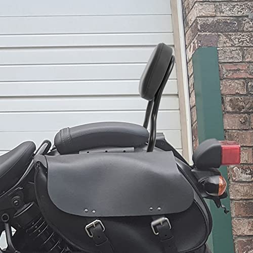SLMOTO Motorcycle Detachable One-Piece Rear Passenger Sissy Bar Backrest Pad Fit For Honda Rebel CMX250 CMX300 CMX500 2017-2024 - color: For Honda Rebel CMX250