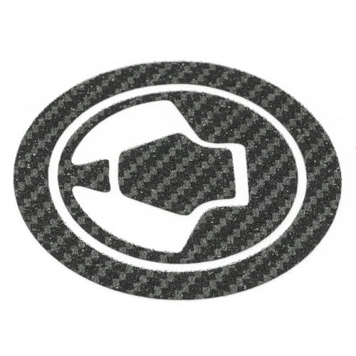 Motorcycle Carbon Tank Pad Protector Sticker Fuel Gas Oil Cap Decal, Anti-Scratch Oil Gas Tank Pad (Z750 Z1000 ZXR250 400 ZX6R ZXR750 ER6N ZR600) - color: Z750 Z1000 Zxr250 400 Zx6r Zxr750 Er6n Zr600
