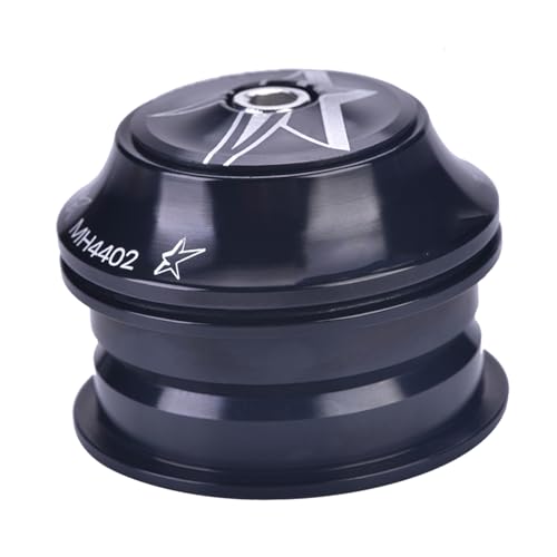 Zerodis Headset to Extend Durability Suitable for Most with 44mm Headtube (Black) - color: Black