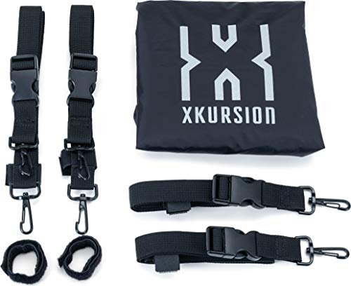 Kuryakyn 5216 XKursion XW Porter Trunk Bag, Weather Resistant Motorcycle Travel Bag: Rolling Carry On Luggage, Black