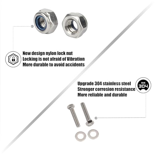 Kinglemc Crash Bar Engine Guard Highway Bar for Harley Davidson Touring Road King Street Glide Electra Glide CVO and Trike Models 97-08(Mustache Silver) - color: Chrome-C