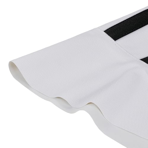 Ebike Seat Cover for Yozma In 10 Electric Dirt Pit Bike Non-Slip Soft Cushion Black - color: white background black stripes