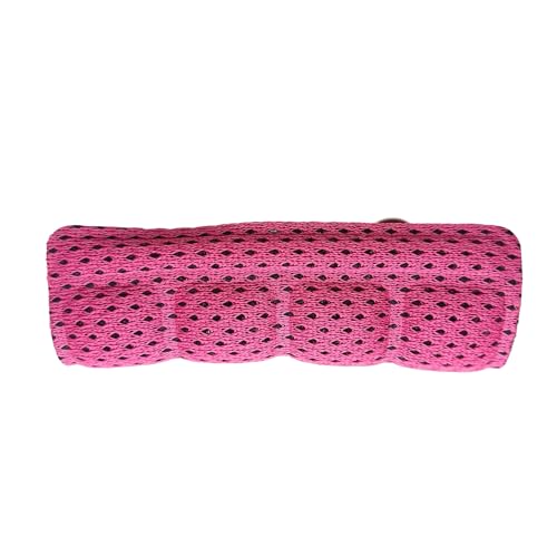 Helmet Chin Straps Jaw Pads Chin Pad Soft Foam Sponge Pad Strap Padding Replacement Lining Cushion Mat Liner Universal Fit for Cycling Bike Motorcycle Bicycle Riding - color: Pink 9PCS
