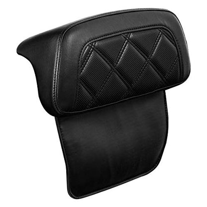 Razor Chopped Trunk Backrest Pad Fit For Harley Touring 2014-2023 Road King Road Street Glide Tri Glide Electra Glide Pack - color: Style D# 5