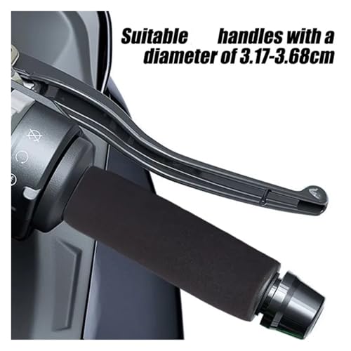 Motorcycle Modification Non-Slip Black Foam Grip Cover Equipments Handlebars Grips Sleeves Compatible with GS R 1200 1250 GS Adventure F650