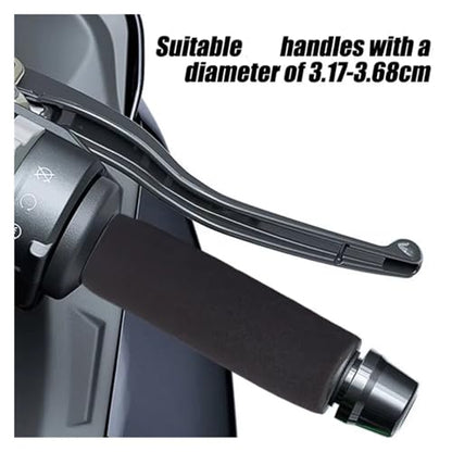 Motorcycle Modification Non-Slip Black Foam Grip Cover Equipments Handlebars Grips Sleeves Compatible with GS R 1200 1250 GS Adventure F650