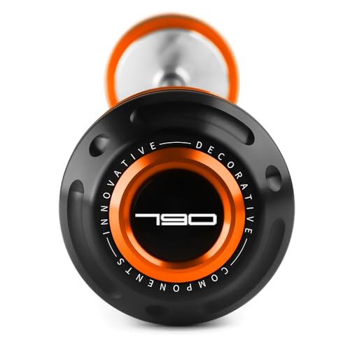 Motorcycle Front Wheel Axle Fork Slider Crash Protector Compatible With K.T.M 790 Duke 2018 2019 2020 2023 2024 2025 | 790duke duke790 Parts Accessories (orange) - color: orange