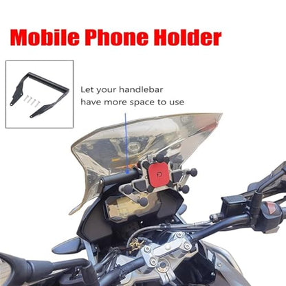 GPS Vehicle Mounts 22mm for G310GS 2017-2024 G310R 2017-2020 Motorcycle Accessories Mobile Phone Stand Holder Navigation Bracket, Enhanced Stability & Easy Installation