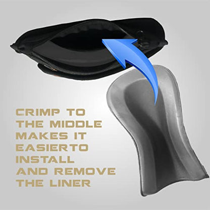 Upgraded Replaceable Inner Cushion Knee Pads for ALL HE Leather Knee Pads Series - color: 1 Pair of Liners