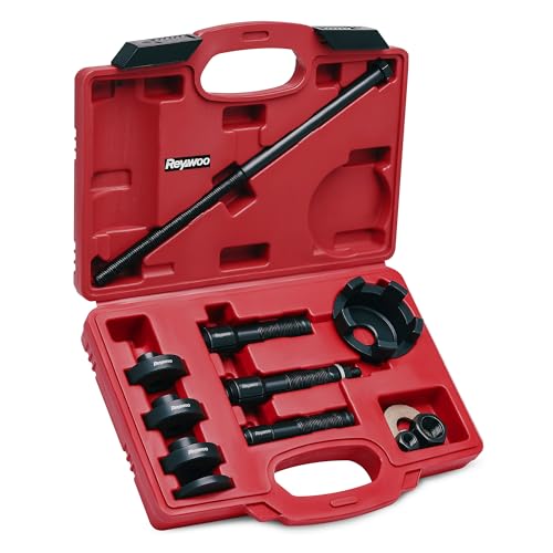 Reywoo Motorcycle Wheel Bearing Puller Tool Kit Compatible with Most Harley Davison Motorcycles from 2000, Wheel Bearing Removal and Installation Tool for 3/4" 1" 25mm Bearings - style: For Harley Davidson