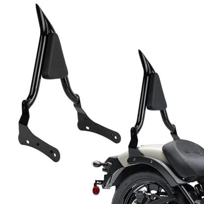 25" Rear Passenger Backrest - PSLER Vulcan S650 Sissy Bar Detachable Sissy Bar with Pad for Vulcan S EN 650 VN650 S650 650cc 2015-2024