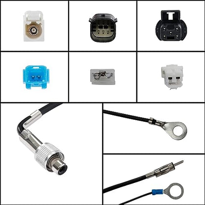 TCMT Chrome Housing King Trunk Sequential Dynamic Flowing LED Tail Light Assembly Wiring Harness Fits For Harley Touring Road King Road Street Electra Glide Tri Glide Ultra Limited 2014-2025 - color: Smoke Lens Black Housing B, size: Light Set(12 Funtions
