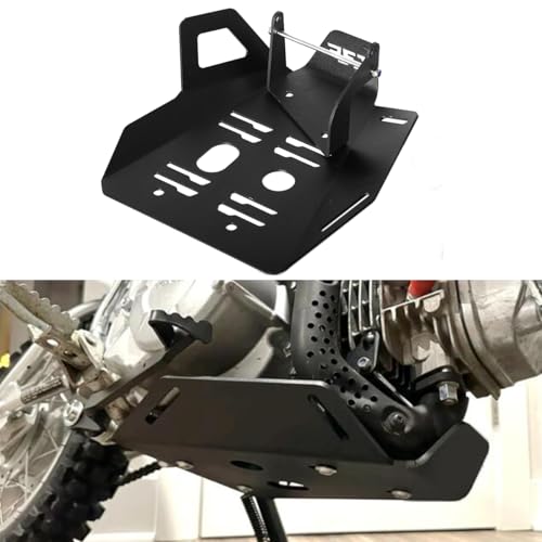 Front Skid Plate Lower Engine Bash Cover Guard For CRF110F 2013-2024 (BLACK) - color: BLACK