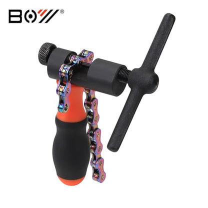 Universal Bike Chain Tool Kit with Bike Breaker Main Chain Pliers Chain Checker for Road MTB Bike 1-12 Speed Chain Disassemble Chain Splitter and Breaker - color: 1 Pcs Chain Breaker