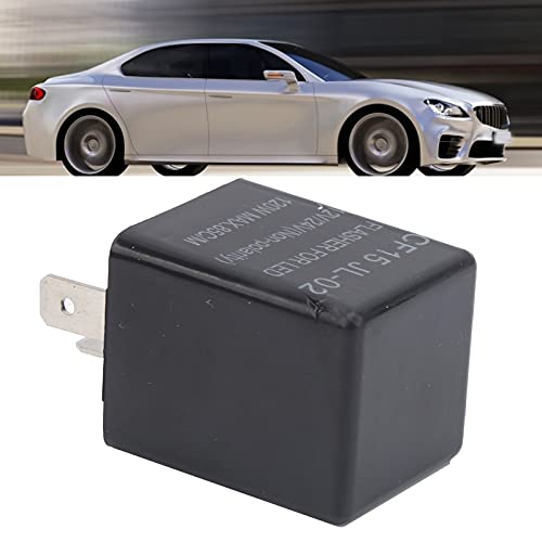CF15 JL02 LED Flasher Relay 3 Pin Electronic Turn Flashers Non Polarity 12V 24V Universal ABS Normally Open Flash Relay