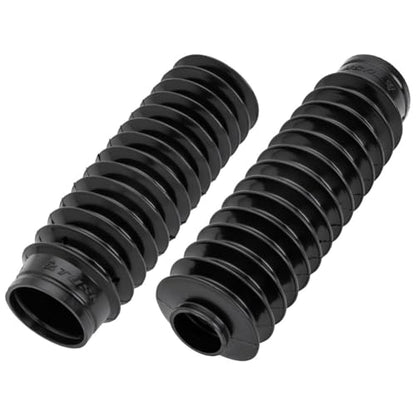 Tusk Motorcycle Rubber Fork Boot Covers (215mm Length x 28mm Top x 50mm Bottom) - size: 215mm Length x 28mm Top x 50mm Bottom
