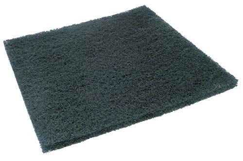 Lisle 38780 22" Square No-Splatter Pad, Black - size: 22L x 22W inches