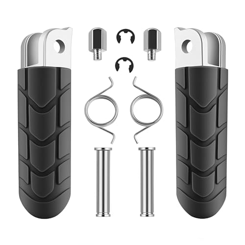 Motorcycle Front Foot Pegs for Honda Honda VFR800 03-10 CBR600 98-02 VTR250 1997 1998 1999 2000 2001 02 03 04 05 06 07 08 09 2010 - color: Black#3