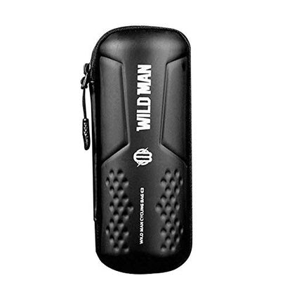 Bike Tool Bag Bicycle Storage Bag PU Leather Bicycle Repair Tool Pouch MTB Road Bike Bag for Water Bottle Cage