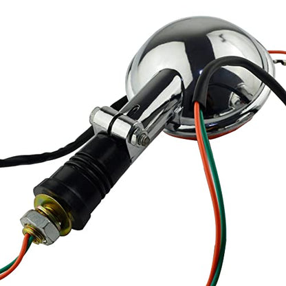 Road Passion 2 pcs Universal Motorcycle Rear Turn Signal Indicator Light Replacement for Yamaha Road Star 1999-2003/ Royal Star 1996-2004/ XV1100 V Star 1100 1999-2004/ XV250 V Star 250 2008-2014