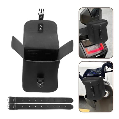 Motorcycle Front Fork Tool Bag 2pcs Waterproof Handlebar Storage Pouch for Electric Bikes and Motorbikes Front Bar Organizer Riding Gear