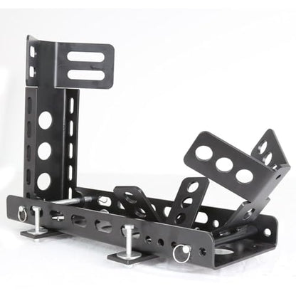 Neutron 14" to 22" Removable Trailer Model Motorcycle Wheel Stop Chock Adjustable Rear 1T2TOMMWSCA