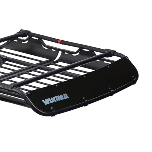 Yakima OffGrid Large Premium Cargo Basket Roof Rack with Quick Release Mounting System and Removable Fairing and Accessory Bars, Black - size: Large