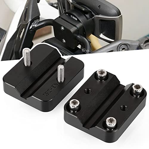 Tenere 700 Navigator Holder 12mm/16mm GPS Mobile Phone Mount AMPS Bracket for R1200GS LC ADV R1250GS S1000XR CRF1000L F800GS (Black)
