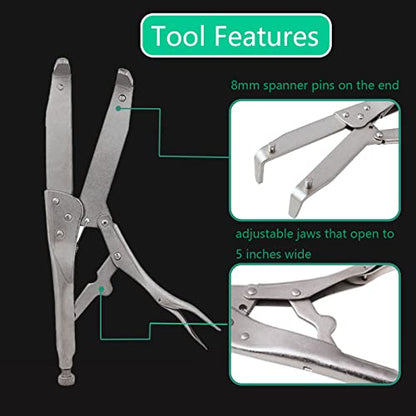 Motorcycle Clutch Flywheel Holding Tool, Hub Basket Gear Holder | Holds clutch hubs, baskets, gears and flywheels during motorcycle repair and maintenance