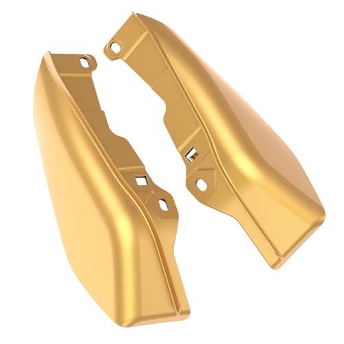 Mid Frame Air Deflectors Heat Shield Fit for Harley Touring 2009-2026 Black Hills Gold - color: Black Hills Gold