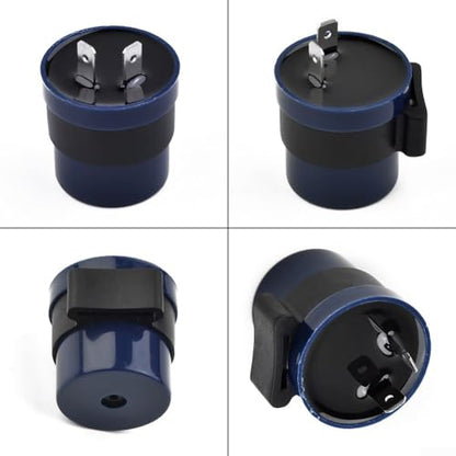 Indicator for Scooters and Bikes Blue Flasher Relay Having Beeper 2pin 6v12v Motorcycle Led Turn Signal