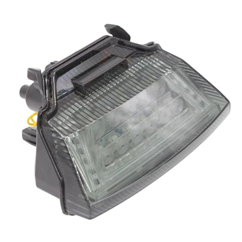 Integrated LED Tail Brake Turn Signal Light,#MD059-2,Smoke | Compatible with Kawasaki Ninja ZX10R ZX-10R 2011-2015 - color: Smoke