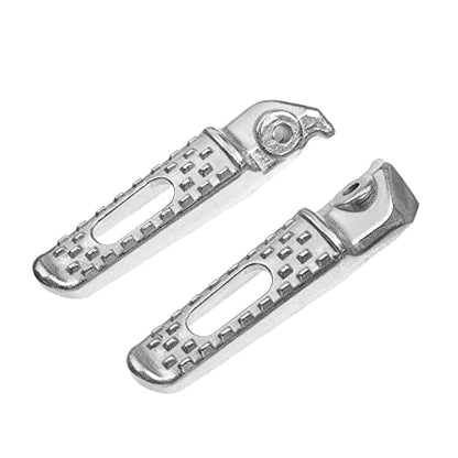 Rear Foot Pegs/Footrests/Pedals for Honda 2003-2023 CBR 600RR, 2004-2016 CBR 1000RR (Rear-White) - color: Rear-White