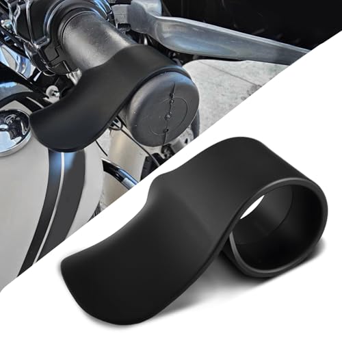 Motorcycle Throttle Assist, Cruise Control Grip Handlebar Black, Motorcycle Handlebar Throttle Long-Distance Supplies, Universal Cruise Control Assist Mounted Rocker Stopper Fit Street Bikes