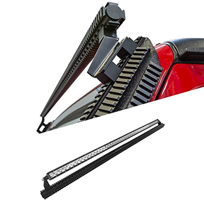 DV8 Offroad | D-JL-190053-RF | Roof Mount for DV8 Offroad D-JL-190052-PIL | PIC Rail Accessory System | Multiple Mounting Positions Along Slotted Rail