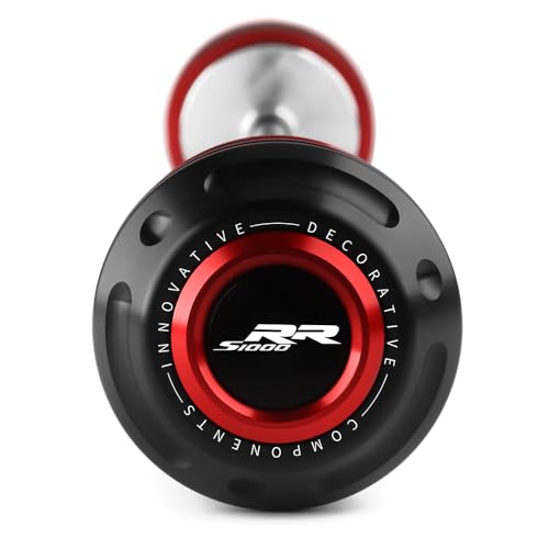 Motorcycle Front Wheel Axle Fork Slider Crash Protector Compatible With BMW S1000RR 2012-2020 2021 2022 2023 2024 2025 | S 1000 RR 1000RR S1000 RR S1KRR Accessories (red) - color: red