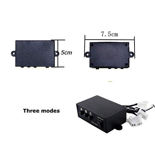 BININBOX 6 Ways LED Light Flasher Flash Strobe 3 Modes Controller Box Control For DC 12V Car Truck Motorcycle Vehicle